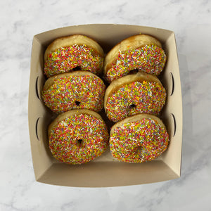 Iced Sprinkles Ring Doughnut Sharing Box