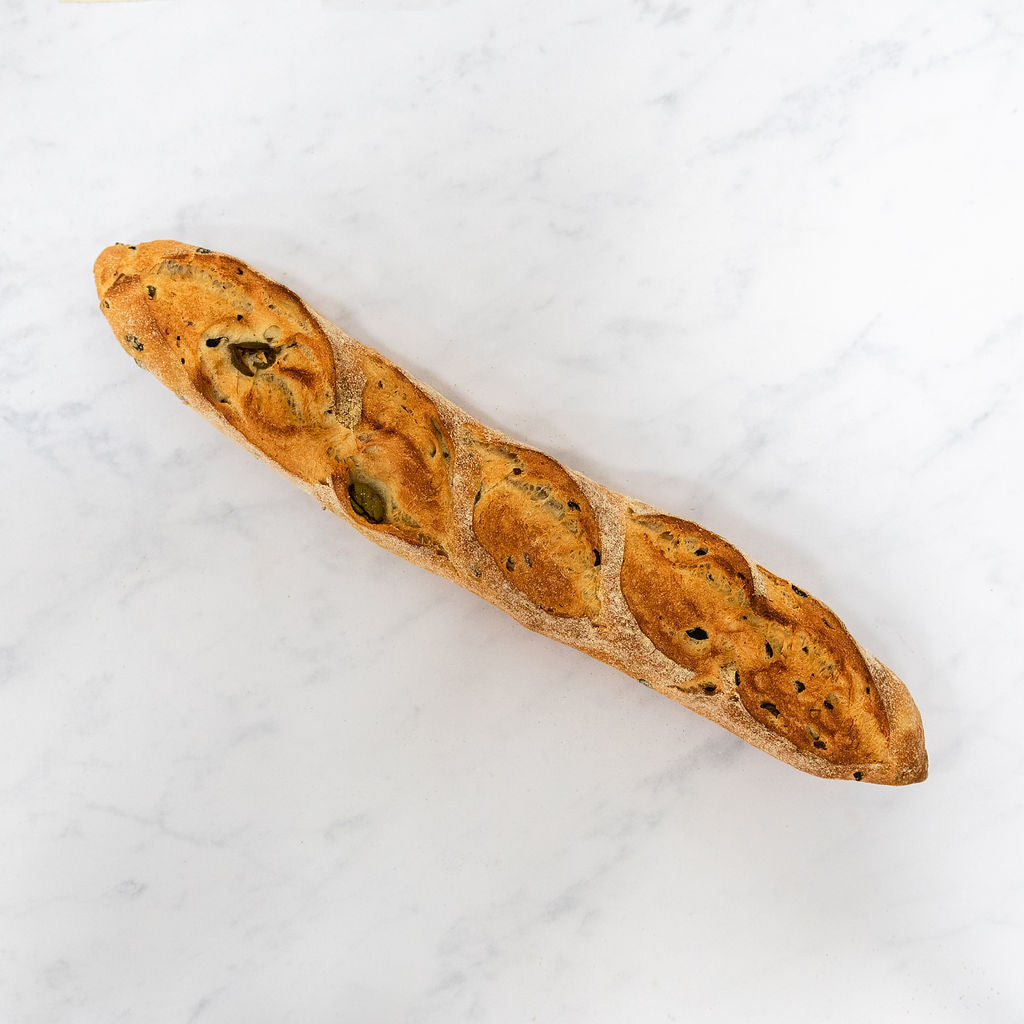 Olive Sourdough French Stick