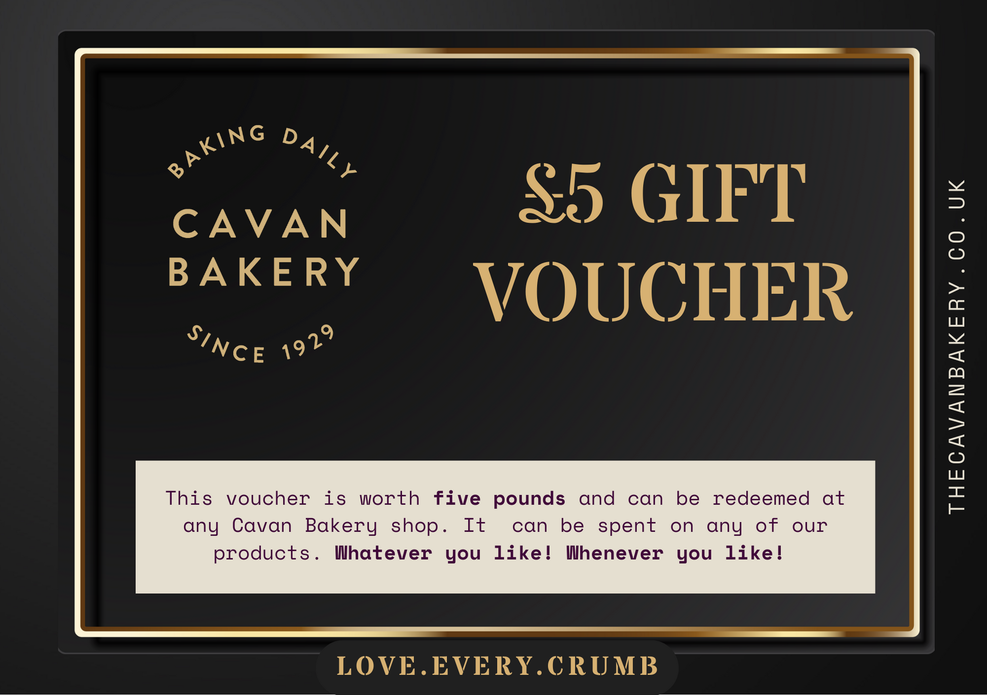 Cavan Bakery Gift Voucher